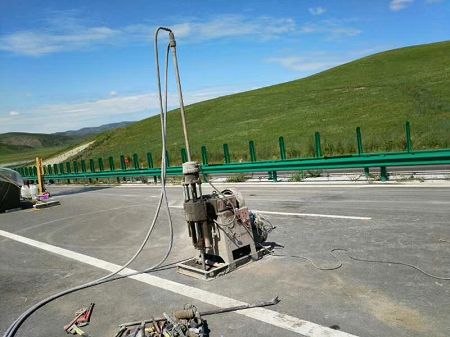 大渡口公路地基基础注浆加固